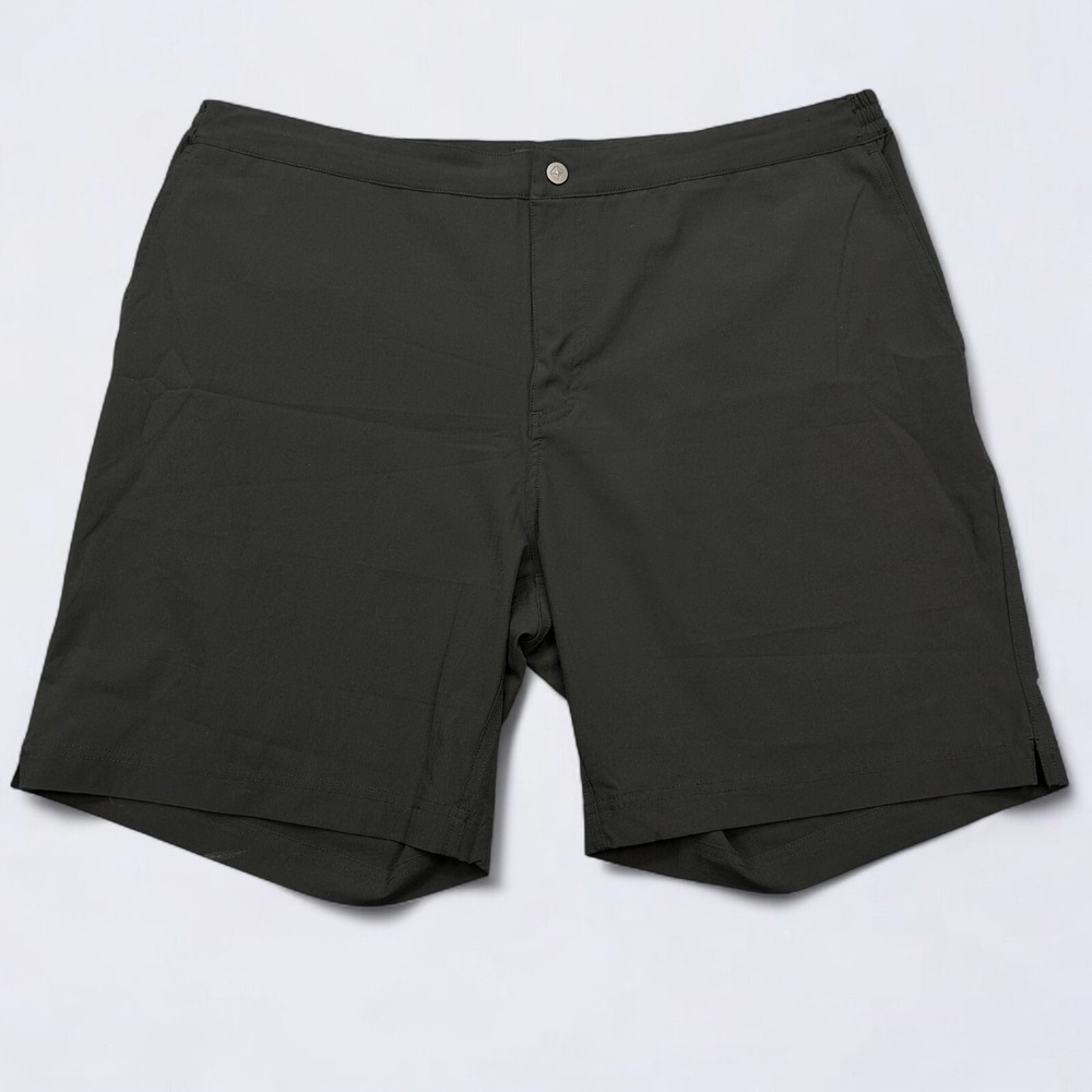 Thousand Miles Shorts Men's 2XL Black Hybrid Performance Chino Stretch Casual